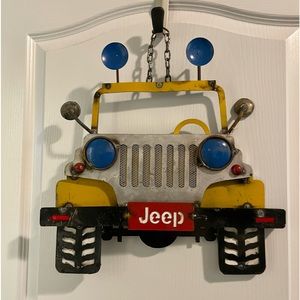 COPY - Jeep Lovers. Wall mount Metal Jeep